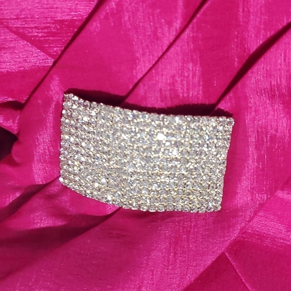 Marsoni Off The Shoulder Plus Size Stretch Party Dress Size 22 - Picture 4 of 16